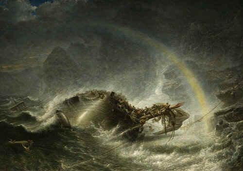 unknow artist The Shipwreck by Francis Danby oil painting picture